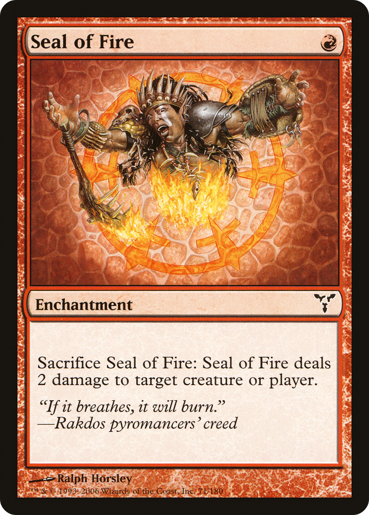 Seal of Fire [Dissension]-1