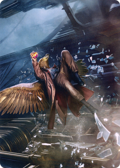 Skyway Robber // Skyway Robber (ASNC-055) - New Capenna Art Series (Borderless)-1