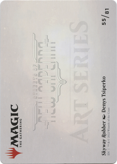 Skyway Robber // Skyway Robber (ASNC-055) - New Capenna Art Series (Borderless) Foil-2
