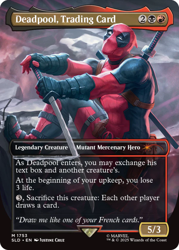 Magic Secret Lair -Marvels Deadpool Regular Edition-2