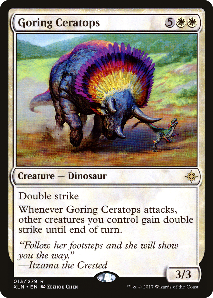 Goring Ceratops [Ixalan]-1