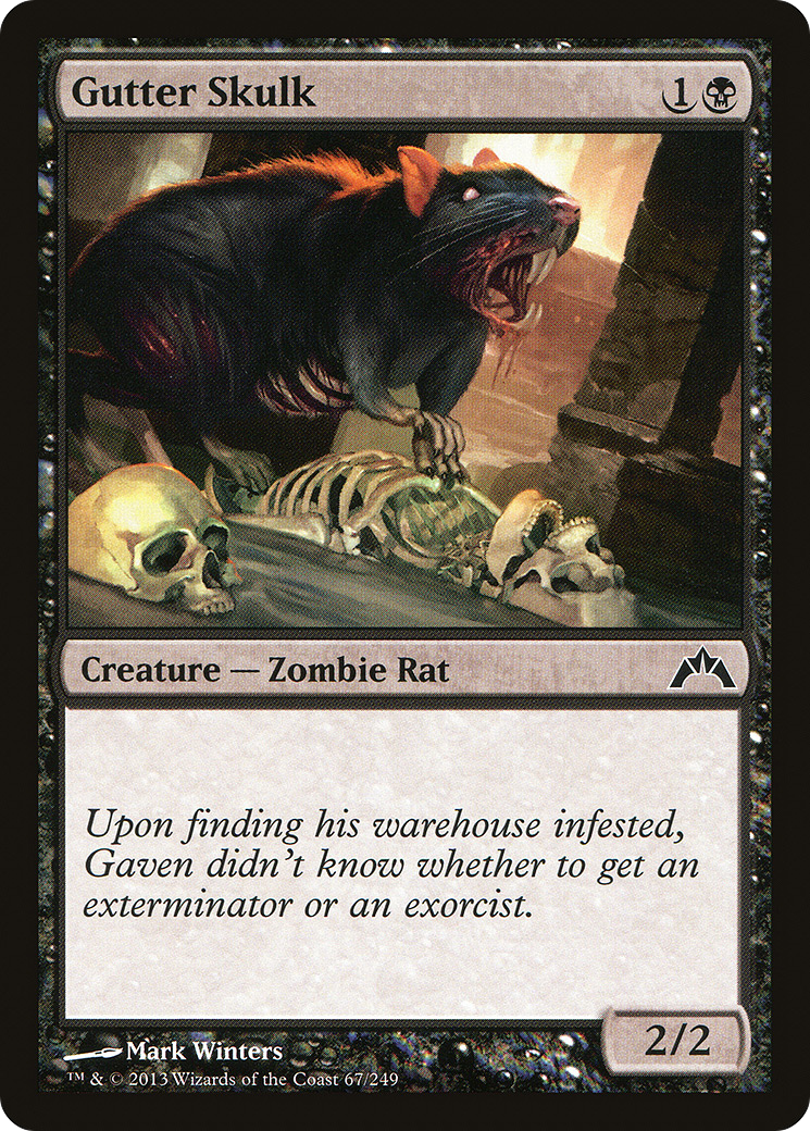 Gutter Skulk [Gatecrash]-1