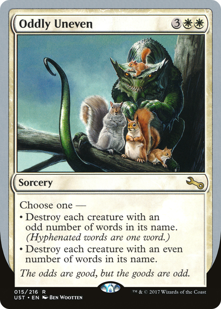 Oddly Uneven [Unstable]-1