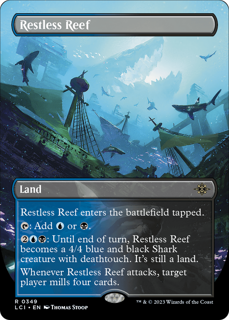 Restless Reef (Borderless) [The Lost Caverns of Ixalan]-1