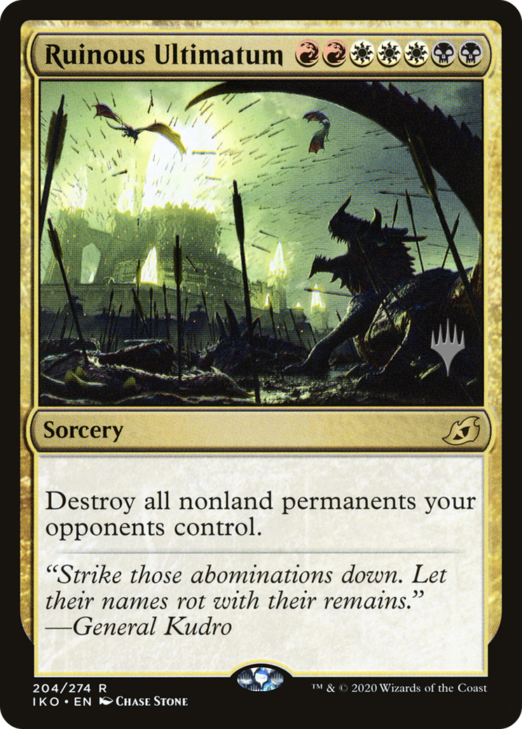 Ruinous Ultimatum (Promo Pack) [Ikoria: Lair of Behemoths Promos]-1