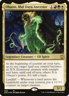 Obuun, Mul Daya Ancestor [Zendikar Rising Commander]-1