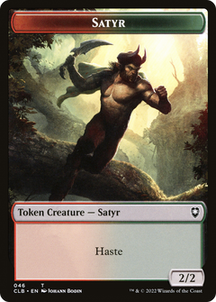 Satyr (TCLB-046) - Battle for Baldur's Gate Tokens-1