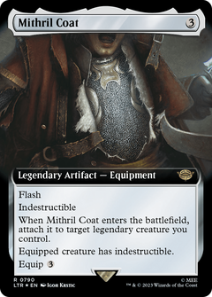 Mithril Coat (Extended Art) (Surge Foil) [The Lord of the Rings: Tales of Middle-Earth]-1