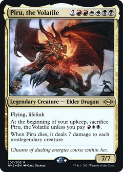 Piru, the Volatile [Modern Horizons 2 Prerelease Promos]-1