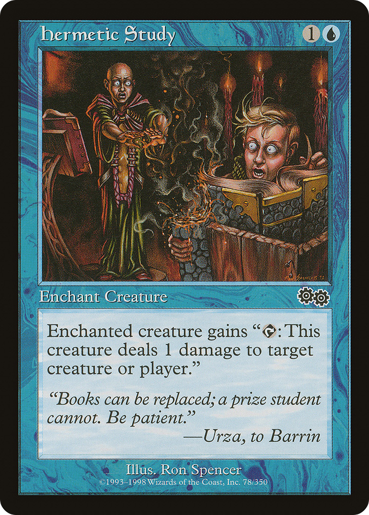 Hermetic Study [Urza's Saga]-1
