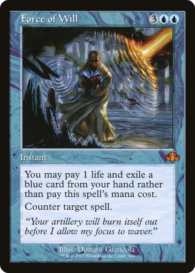 Force of Will (Retro) [Dominaria Remastered]-1