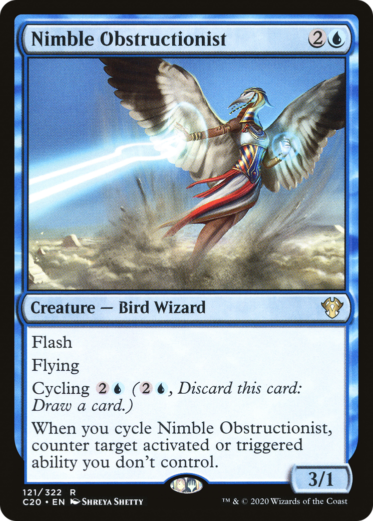 Nimble Obstructionist [Commander 2020]-1