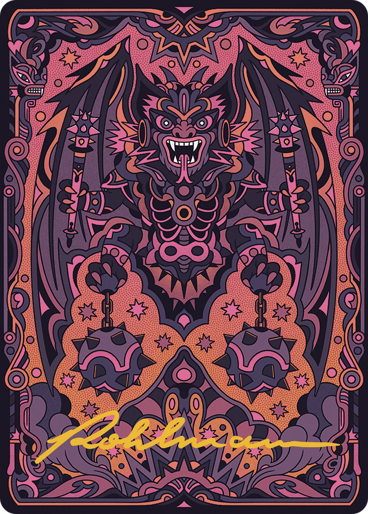Bloodletter of Aclazotz // Bloodletter of Aclazotz (ALCI-061) - The Lost Caverns of Ixalan Art Series (Borderless) Foil-3