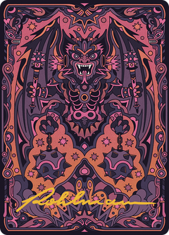 Bloodletter of Aclazotz // Bloodletter of Aclazotz (ALCI-061) - The Lost Caverns of Ixalan Art Series (Borderless) Foil-1