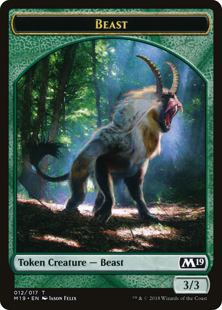 Beast Token [Core Set 2019 Tokens]-1