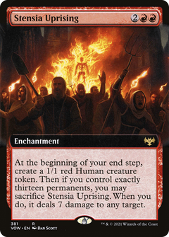 Stensia Uprising (Extended Art) [Innistrad: Crimson Vow]-1
