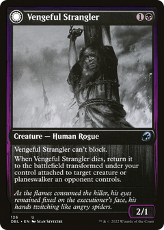 Vengeful Strangler (DBL-126) - Innistrad: Double Feature: (Double Faced Transform) Foil-3