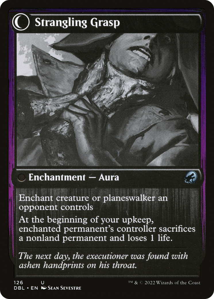 Vengeful Strangler (DBL-126) - Innistrad: Double Feature: (Double Faced Transform) Foil-2