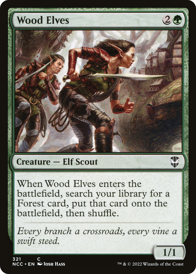 Wood Elves (NCC-321) - New Capenna Commander-1