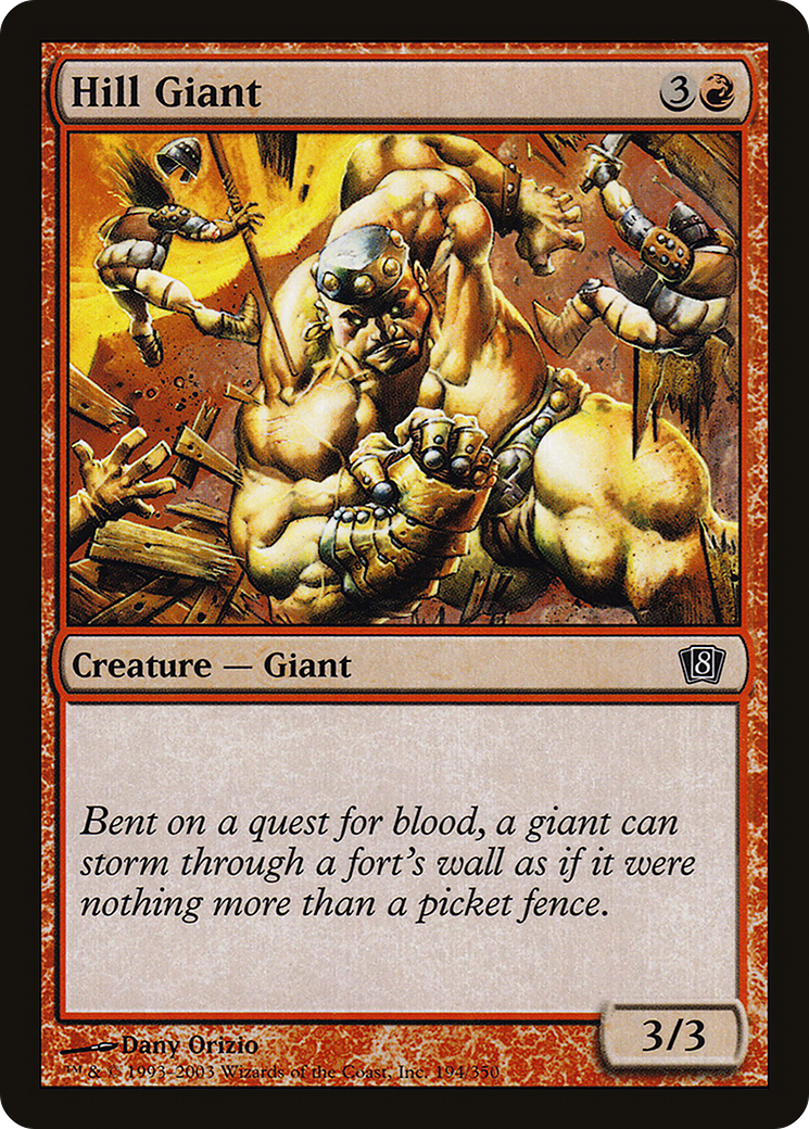 Hill Giant [Eighth Edition]-1