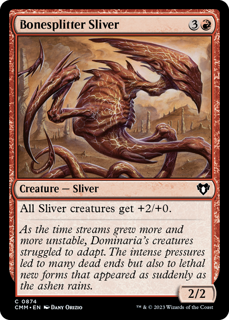 Bonesplitter Sliver [Commander Masters]-1