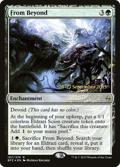 From Beyond [Battle for Zendikar Prerelease Promos]-1