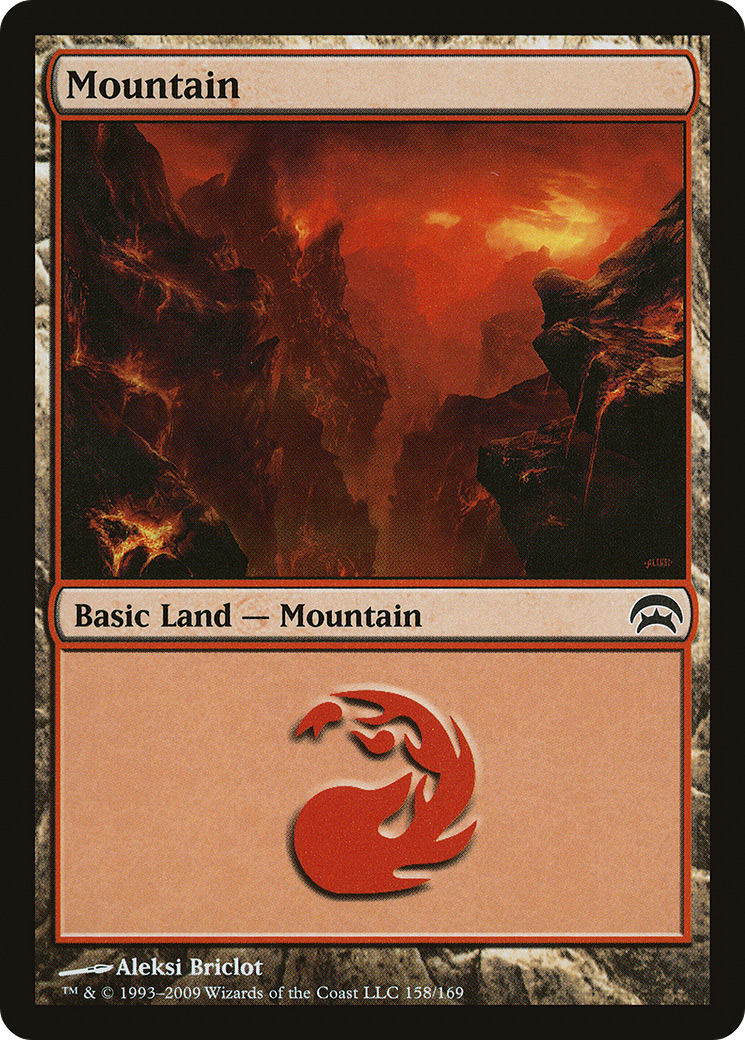 Mountain (158) [Planechase]-1
