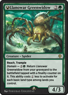 A-Llanowar Greenwidow (DMU-A-169) - Dominaria United-1