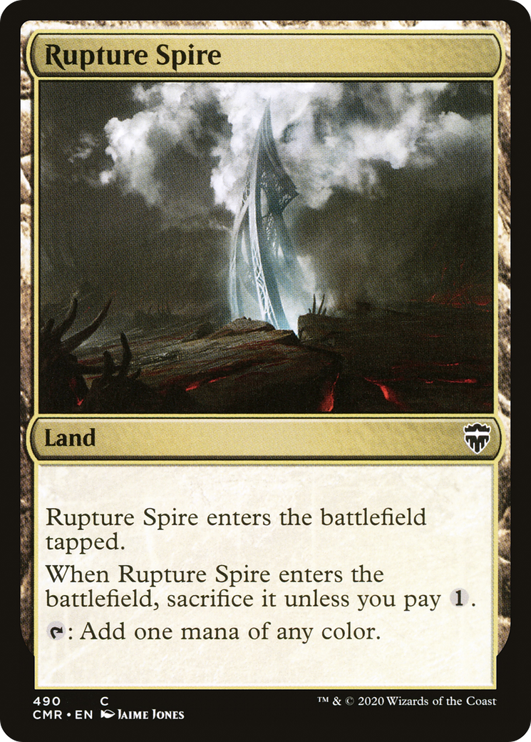 Rupture Spire (490) [Commander Legends]-1