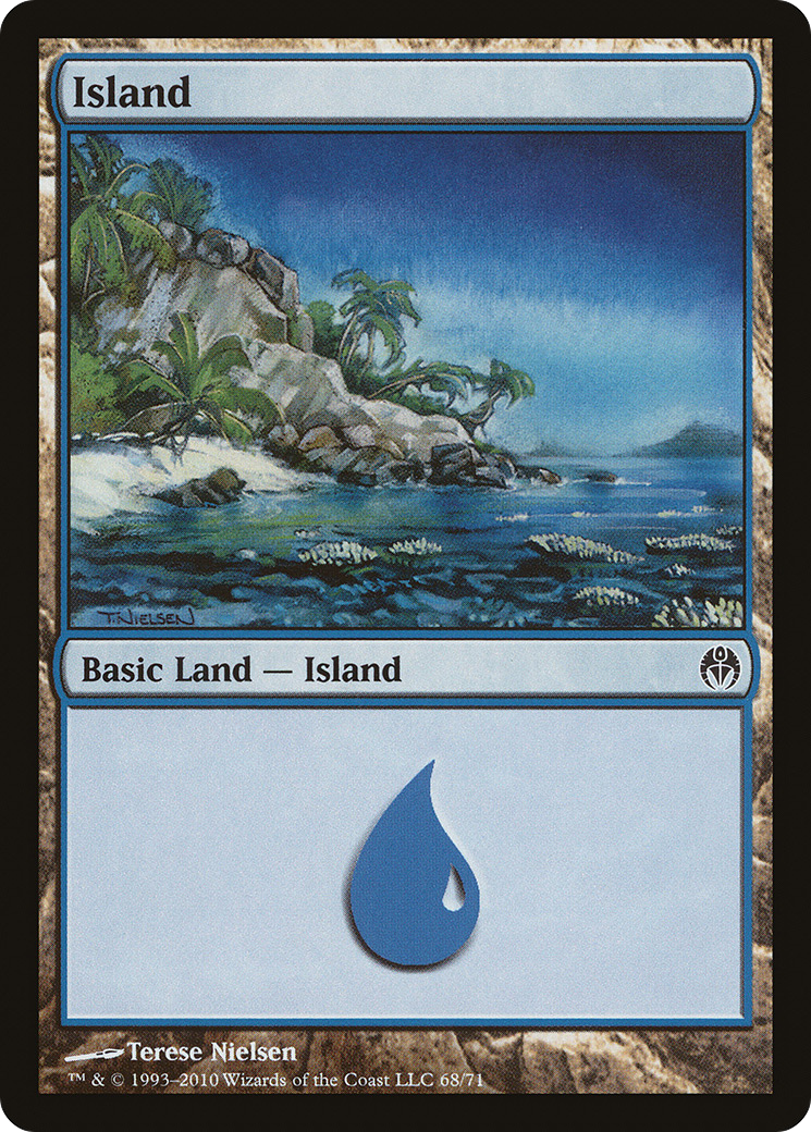 Island (68) [Duel Decks: Phyrexia vs. the Coalition]-1