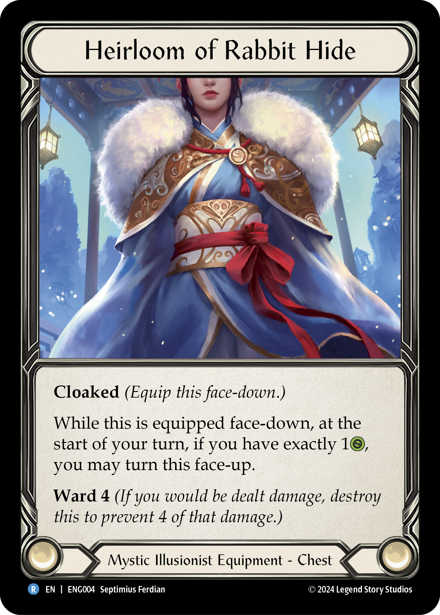 Heirloom of Rabbit Hide [ENG004] (Part the Mistveil Enigma Blitz Deck)-1