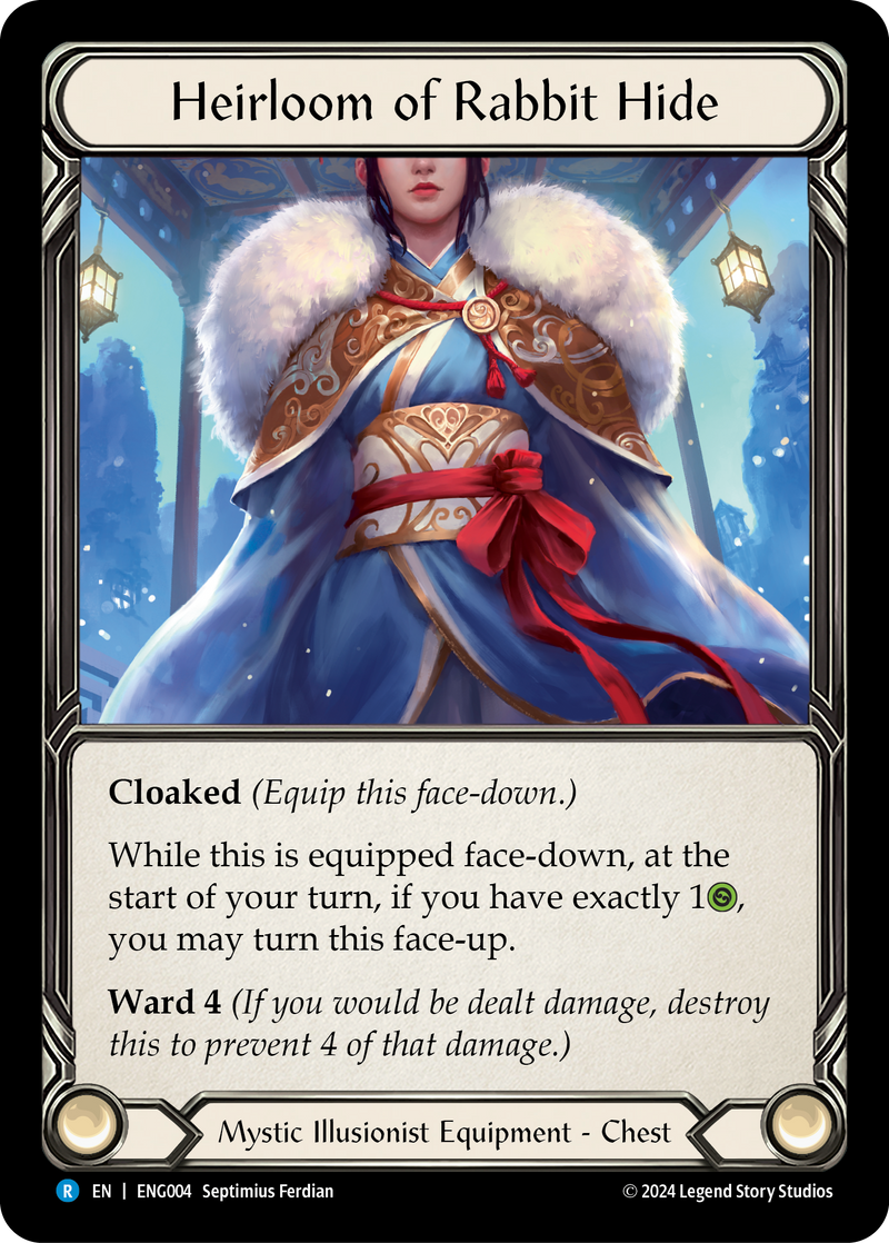 Heirloom of Rabbit Hide [ENG004] (Part the Mistveil Enigma Blitz Deck)-1