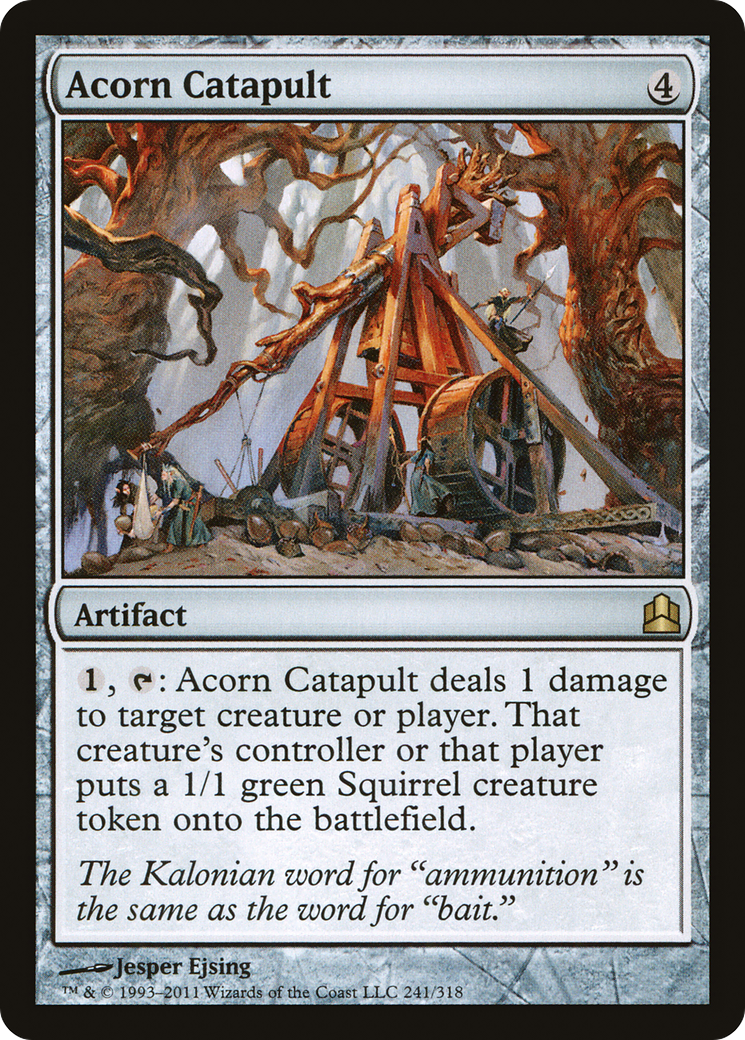 Acorn Catapult [Commander 2011]-1