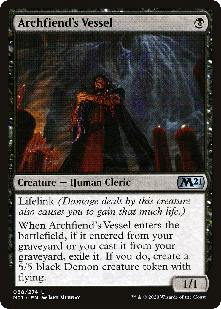 Archfiend's Vessel [Core Set 2021]-1