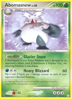 Abomasnow (19/123) [Diamond & Pearl: Mysterious Treasures]-1