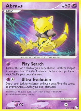 Abra (69/123) [Diamond & Pearl: Mysterious Treasures]-1