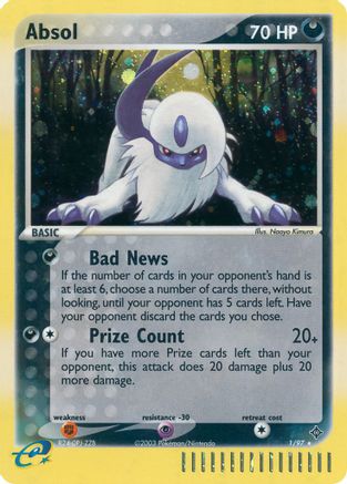 Absol (1/97) [EX: Dragon]-1