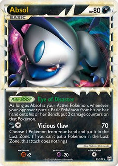 Absol (91/102) [HeartGold & SoulSilver: Triumphant]-1