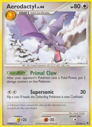 Aerodactyl (15/100) [Diamond & Pearl: Majestic Dawn]-1