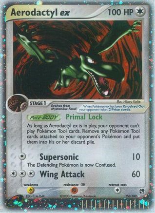 Aerodactyl ex (94/100) [EX: Sandstorm]-1