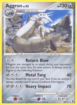 Aggron (14/111) [Platinum: Rising Rivals]-1