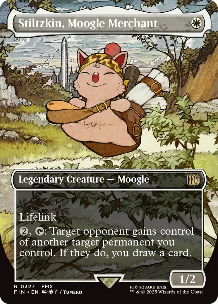 Stiltzkin, Moogle Merchant (Borderless) [FINAL FANTASY]-1