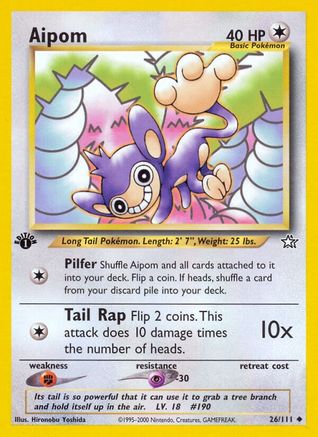 Aipom (26/111) [Neo Genesis Unlimited]-1