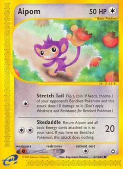 Aipom (67/147) [Aquapolis]-1