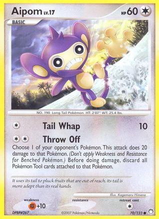 Aipom (70/123) [Diamond & Pearl: Mysterious Treasures]-1