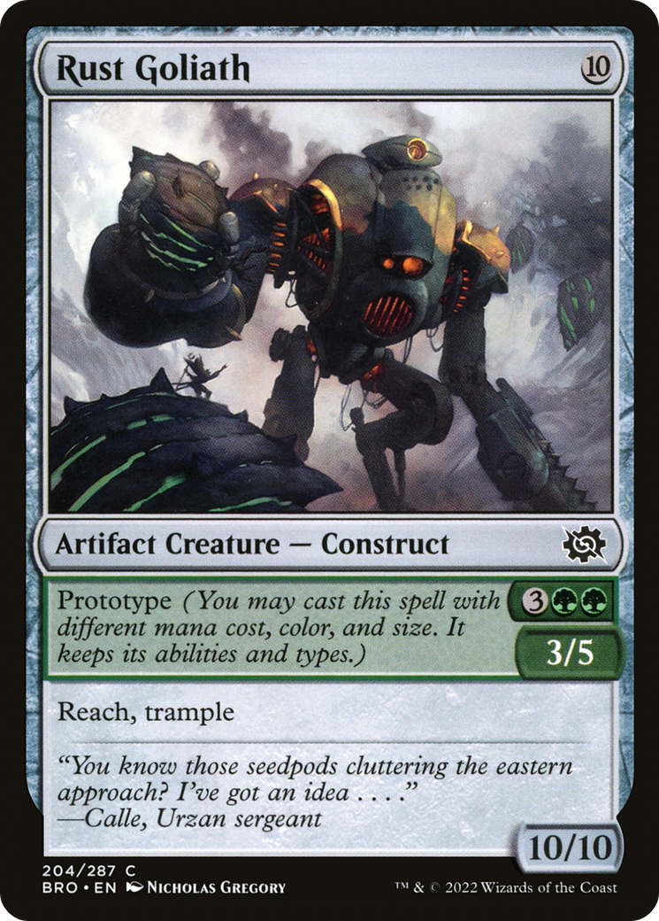 Rust Goliath [The Brothers' War]-1