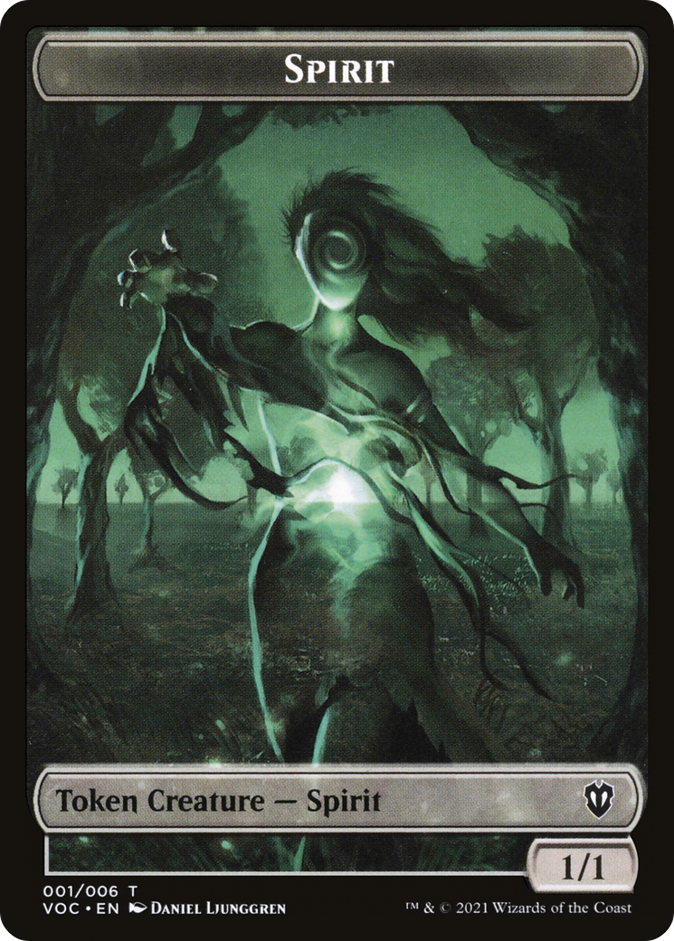 Spirit (TVOC-001) - Crimson Vow Commander Tokens-1