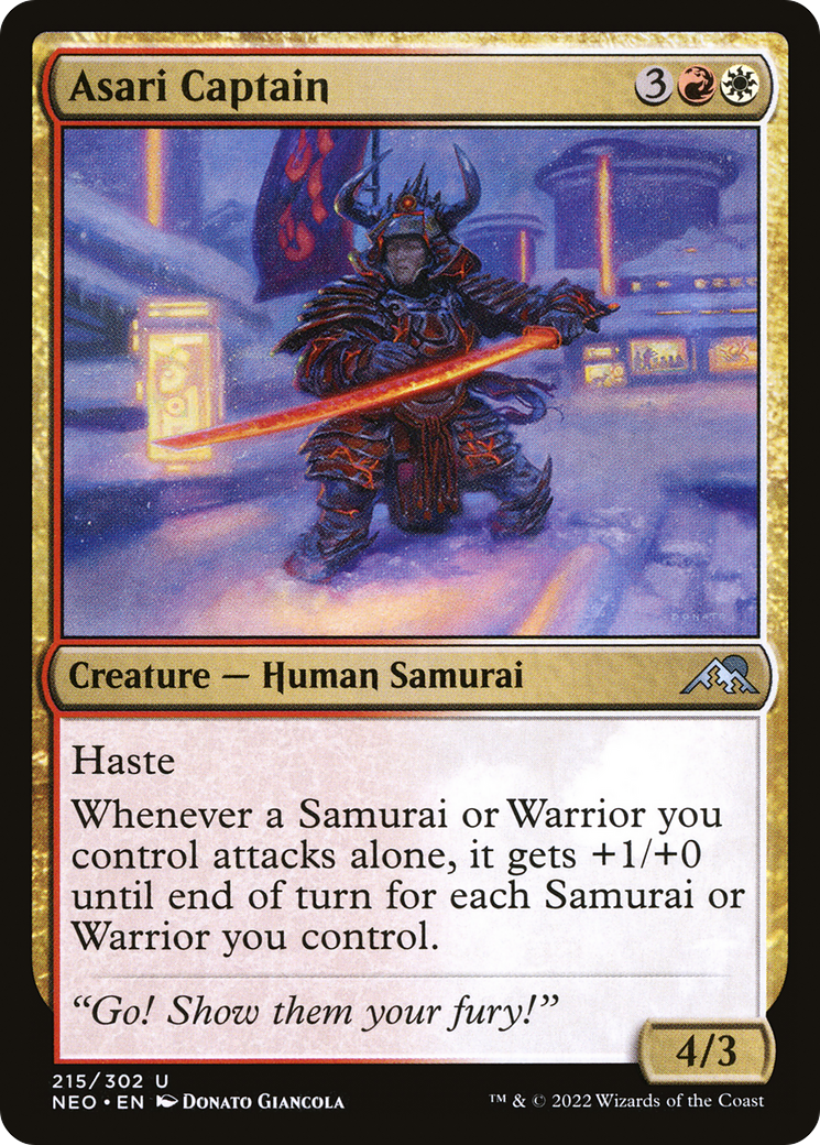 Asari Captain [Kamigawa: Neon Dynasty]-1