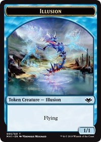 Illusion (005) // Spider (014) Double-Sided Token [Modern Horizons Tokens]-1