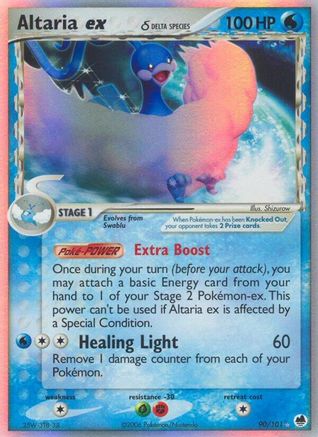 Altaria ex (90/101) (Delta Species) [EX: Dragon Frontiers]-1